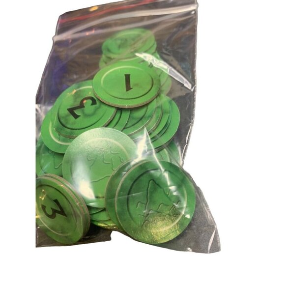 Legacy of the Unconquered Sun Game Replacement 50 "Jade Tokens" Exalted 2nd Edit - Picture 3 of 4